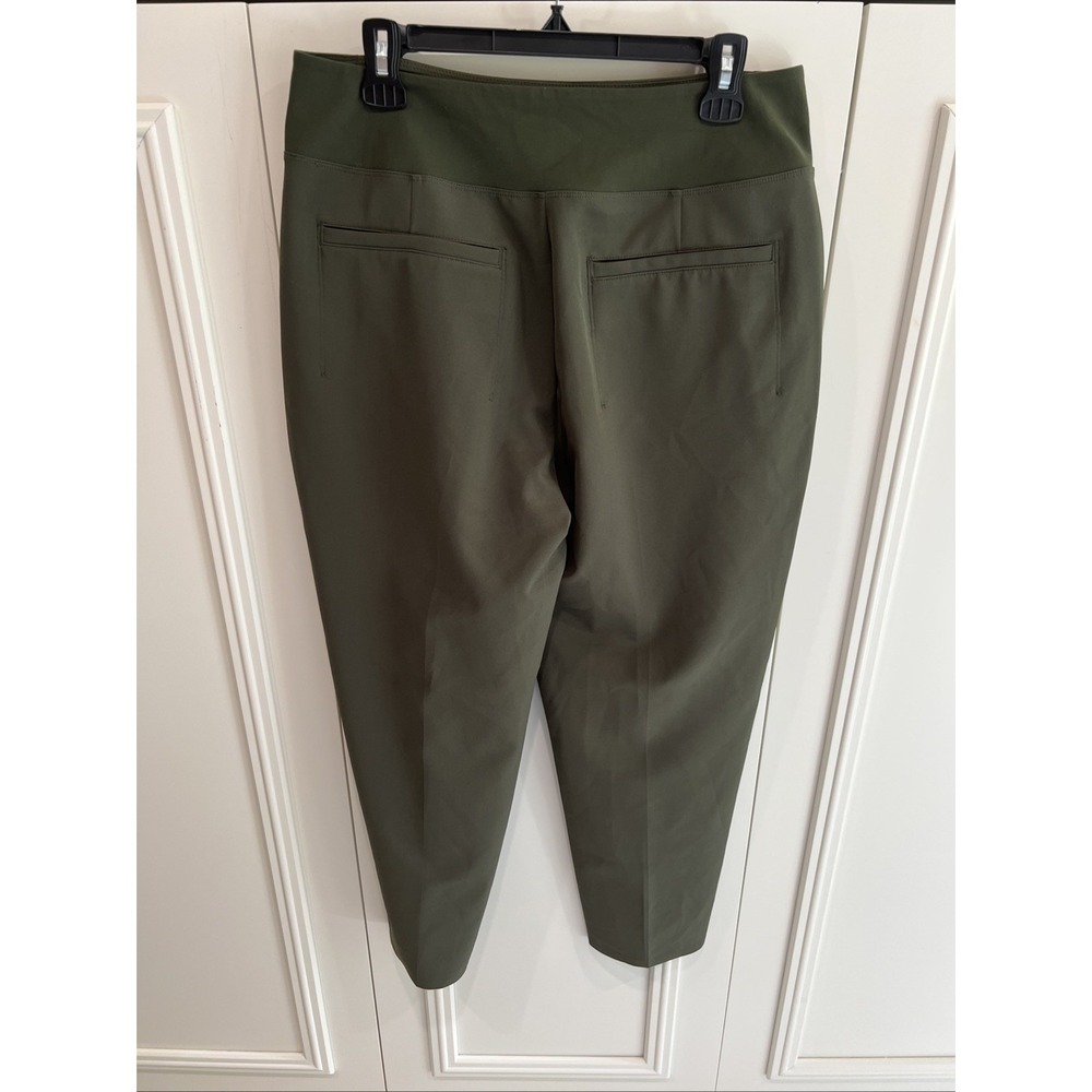 Athleta Endless High Rise Pant Pull On Stretch Athleisure Olive Classic - Picture 3 of 8